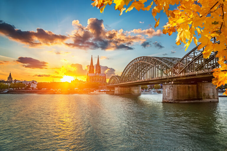 Kölner Dom Sonnenuntergang